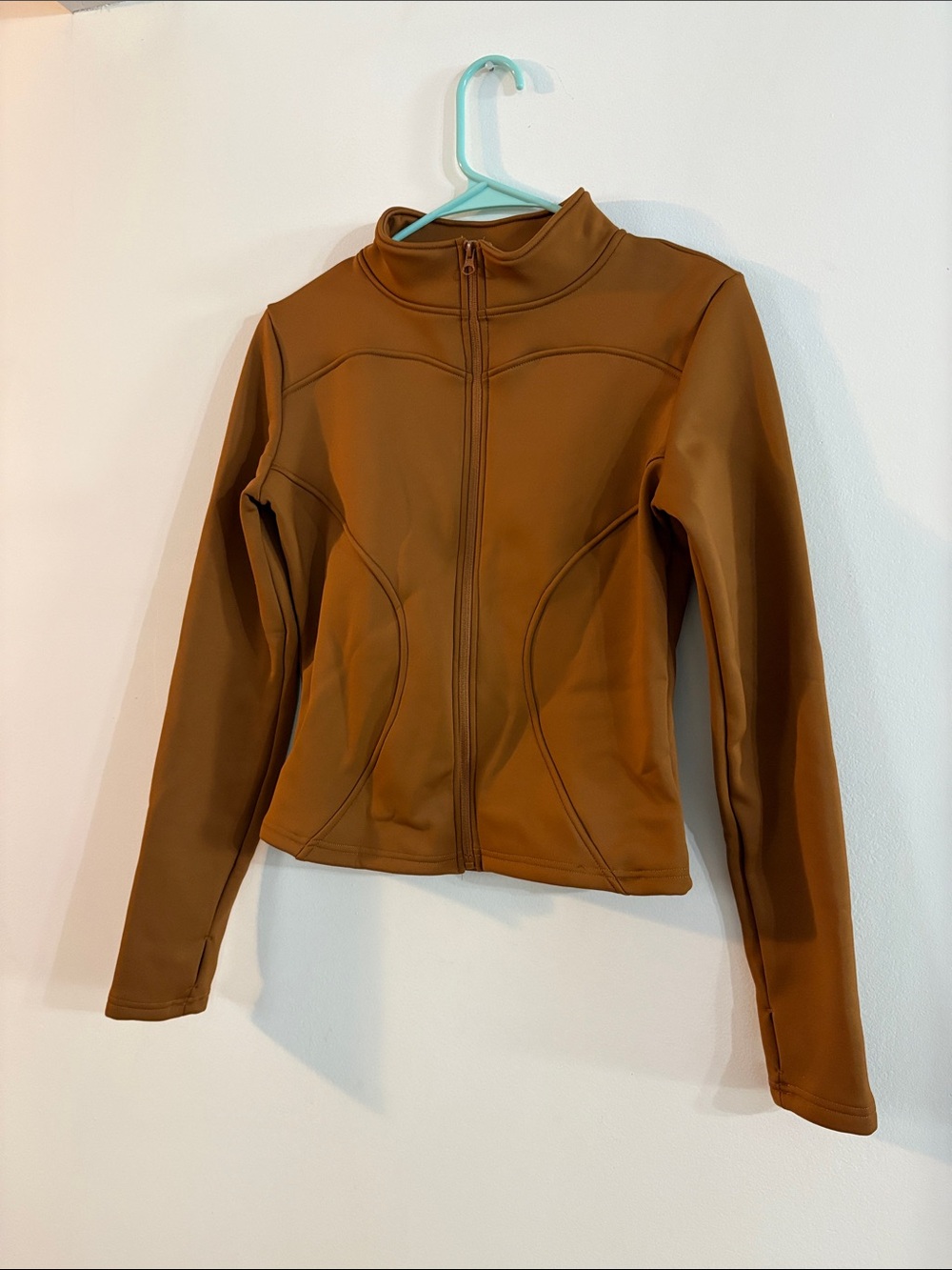 Kids Zip-Front Jacket in Brown